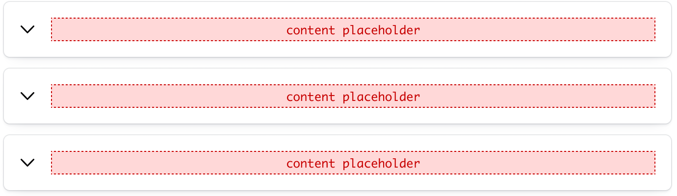 Toggle type with generic content